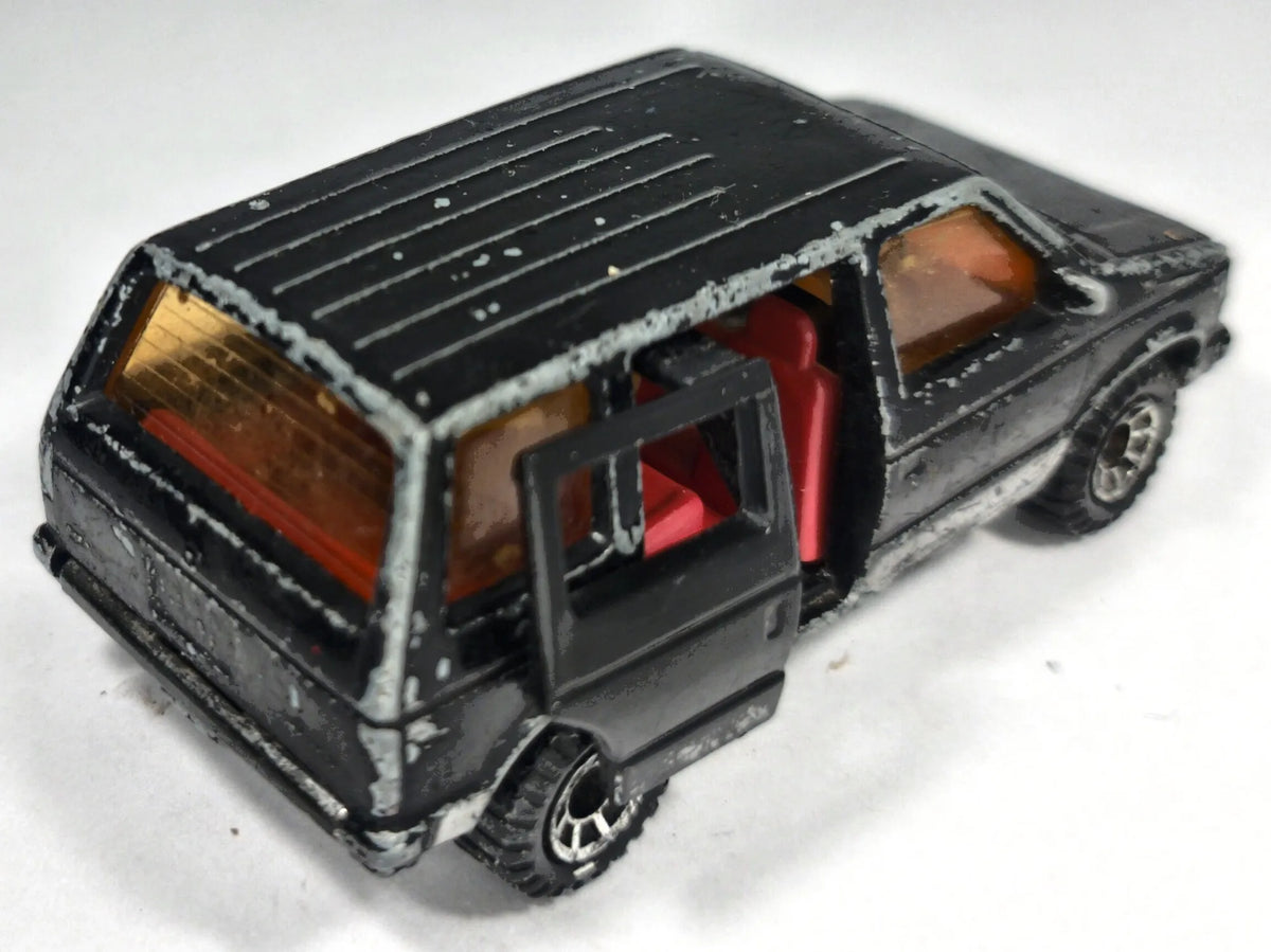 DODGE CARAVAN Matchbox 1984 Czarny 1:60 Made in England – zdjęcie 3