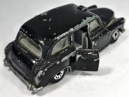 TAXI FX4R Matchbox 1986 Czarny 1:60 Made in Macau – zdjęcie 3