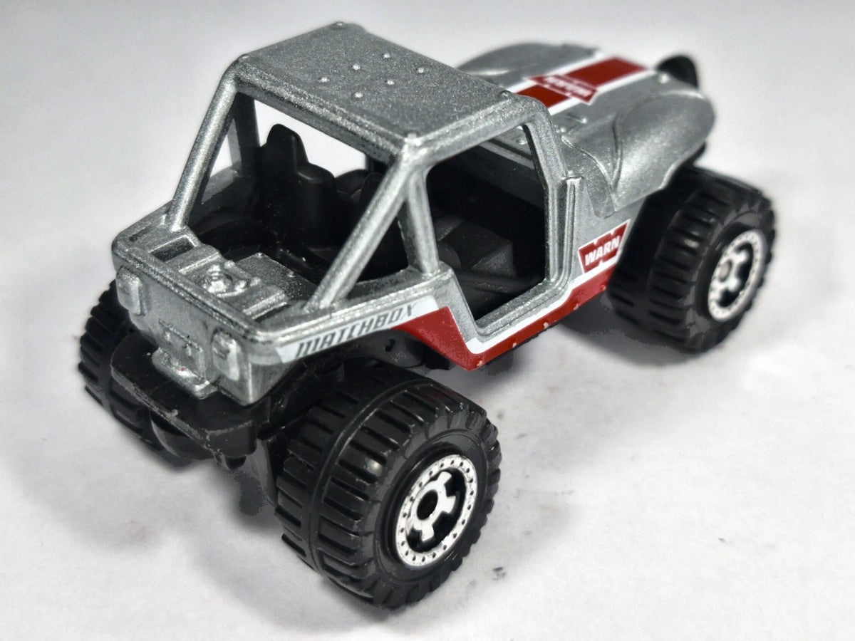 MBX 4X4 Matchbox 2007 Srebrny 1:63 – zdjęcie 3