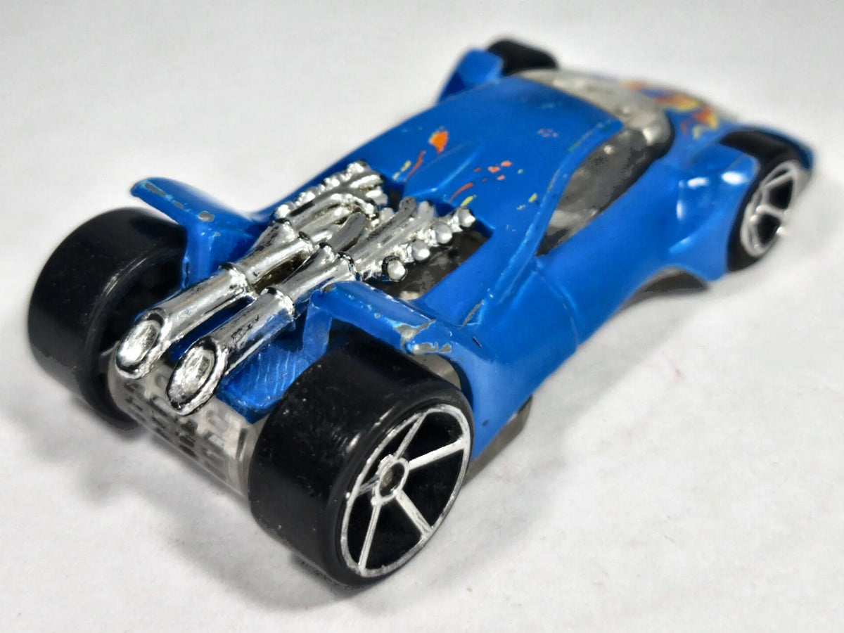 Vulture Mainline Hot Wheels 2001 Niebieski 1:64 – zdjęcie 3