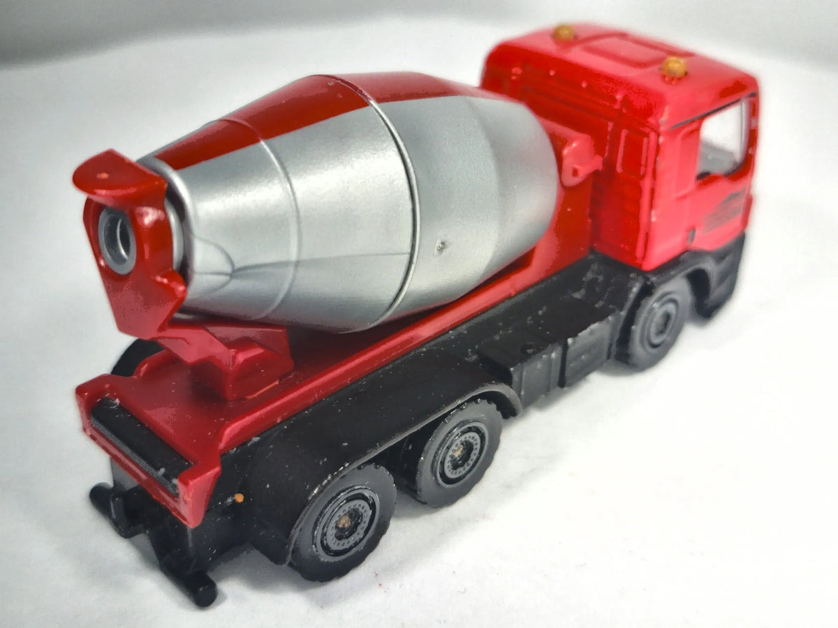 MAN TGS CEMENT MIXER Betoniarka, Majorette, Die cast BK270420 Czerwony 1:87 – zdjęcie 3