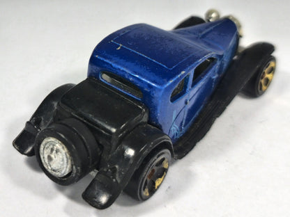 '37 Bugatti Type 50 Hot Wheels 1980 1:64 Luzak Niebieski – zdjęcie 3