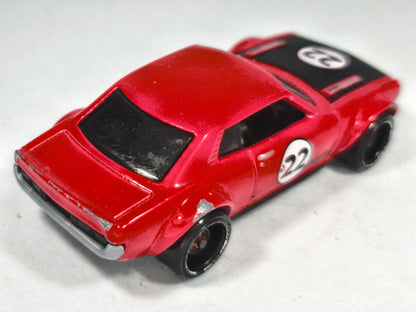 '70 Toyota Celica Hot Wheels 2012 1:64 Coupe 22 Luzak Czerwony – zdjęcie 3