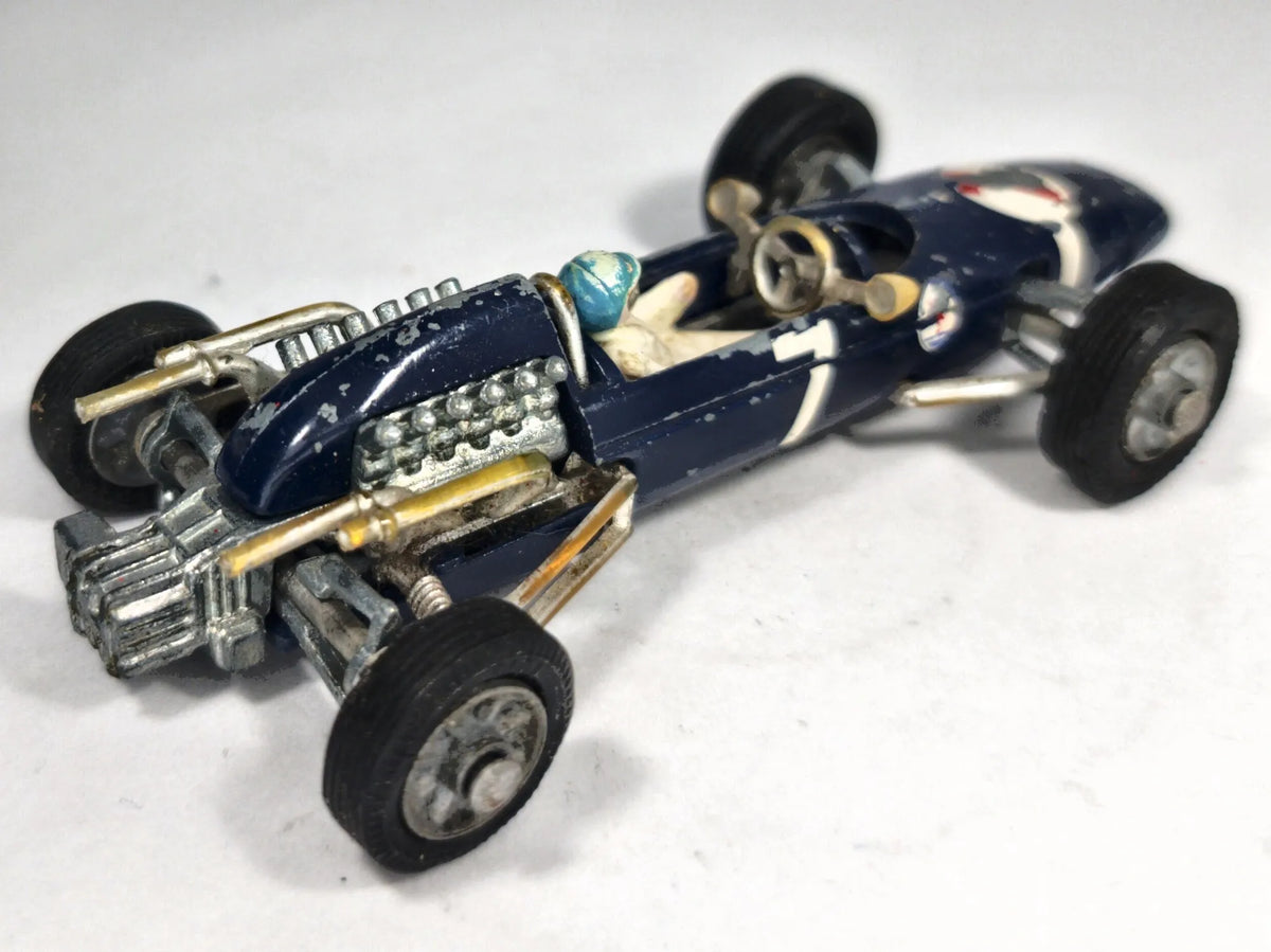 COOPER-MASERATI FORMULA 1 Corgi '70 Niebieski 1:55 Made in Gt Britain – zdjęcie 3