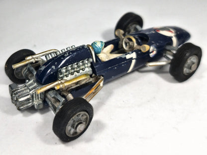 COOPER-MASERATI FORMULA 1 Corgi '70 Niebieski 1:55 Made in Gt Britain – zdjęcie 3