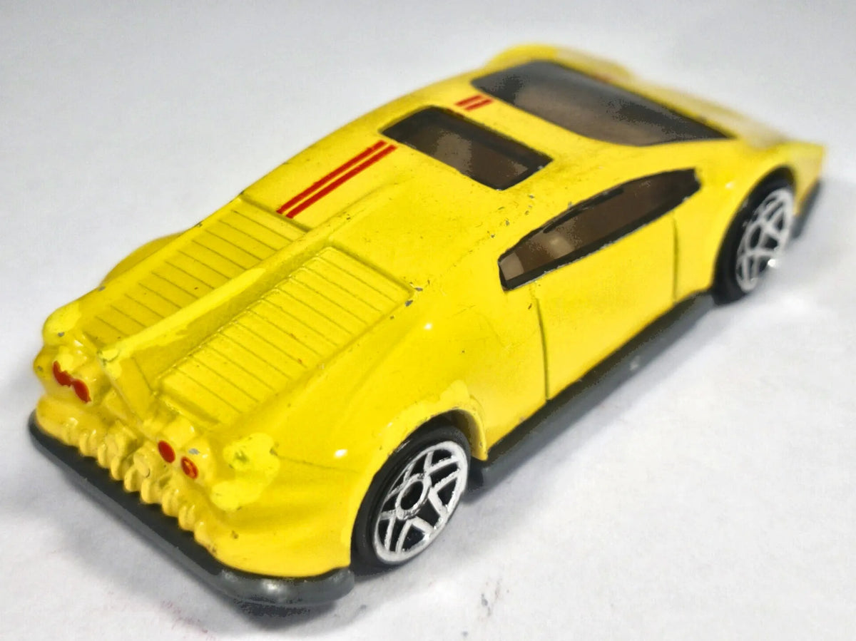 Jak Lamborghini Countach Concept, Delta-Sport, Made in Germany, Żółty, 1:64 – zdjęcie 3