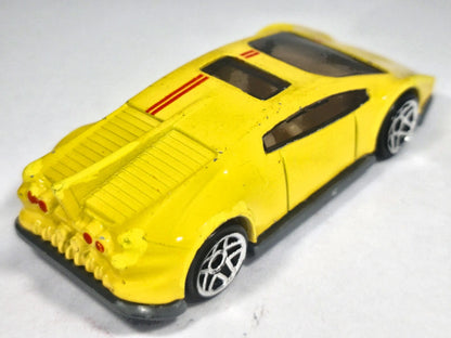 Jak Lamborghini Countach Concept, Delta-Sport, Made in Germany, Żółty, 1:64 – zdjęcie 3