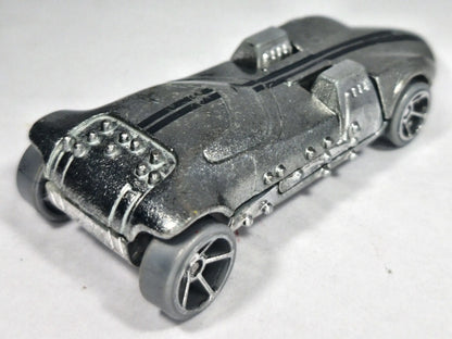 TWIN MILL, Hot Wheels 2022, Die cast HKG33, Srebrny chrom, 1:64, Resoraki – zdjęcie 3