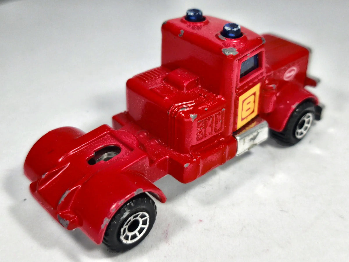 Peterbilt Convoy Matchbox 1984 Czerwony 1:64 – zdjęcie 3