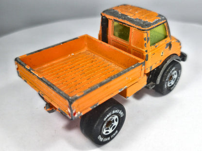 MERCEDES-BENZ UNIMOG, Siku, Die cast 3800, Pomarańczowy, 1:51, Resoraki – zdjęcie 3