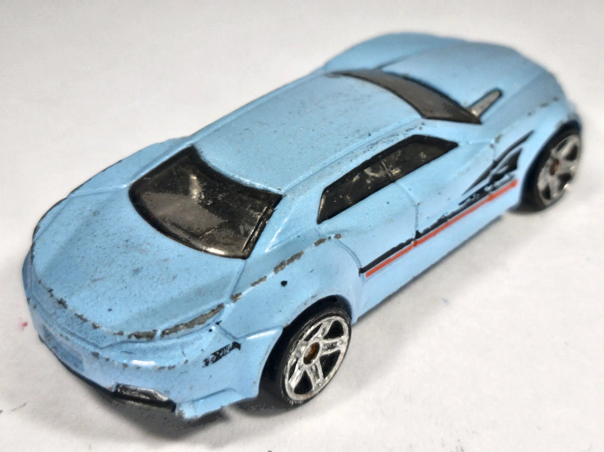 Ryura Lx Hot Wheels 2013 Błękitny 1:64 – zdjęcie 3