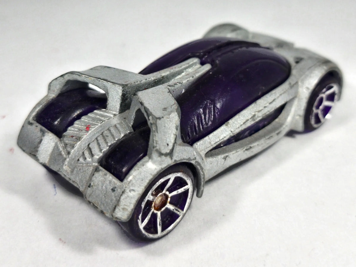 Iridium AcceleRacers Hot Wheels x McDonald's 2005 Srebrny 1:64 – zdjęcie 3