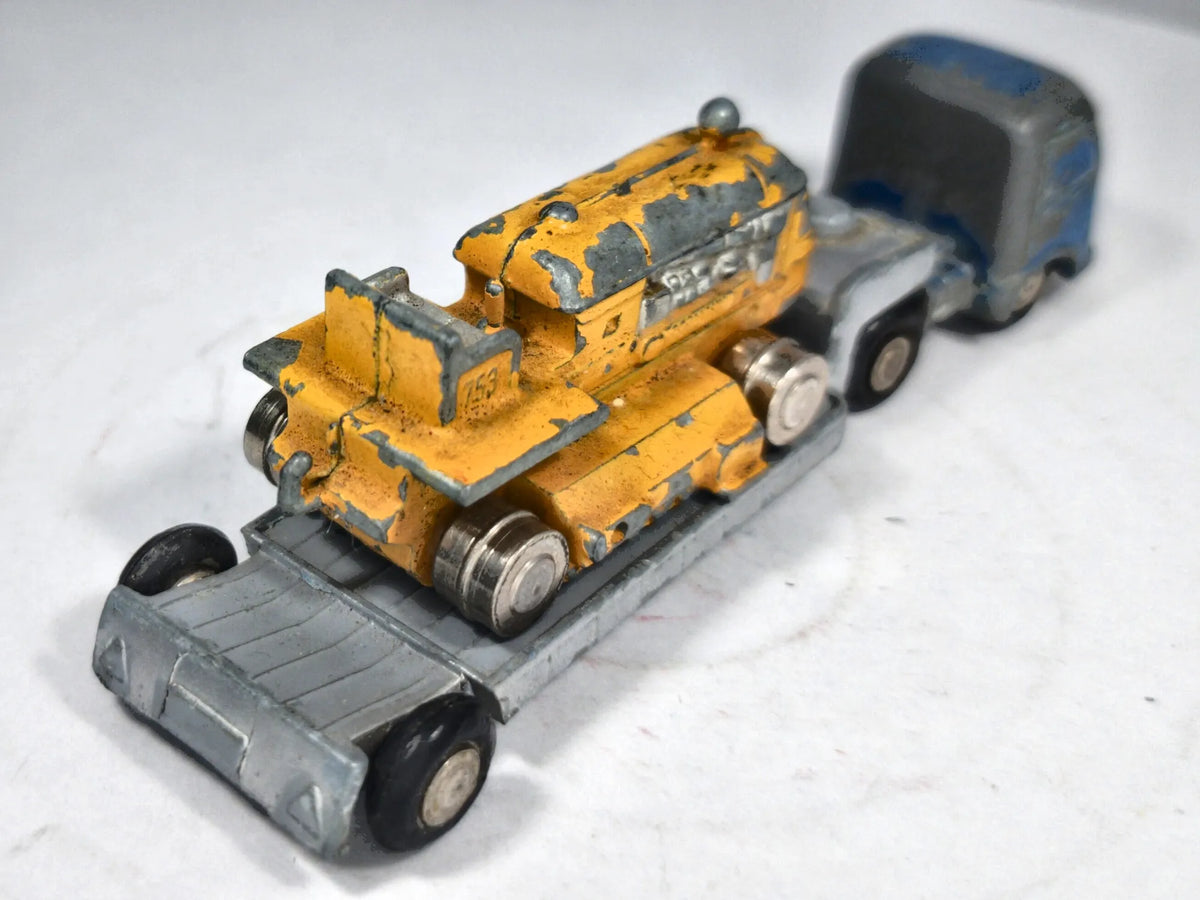Ciężarówka Piccolo Truck Schuco '60 Żółty 1:87 Made in West Germany – zdjęcie 3