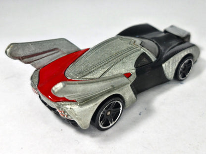 THOR - MARVEL CHARACTER CARS Hot Wheels Srebrny 1:64 – zdjęcie 3
