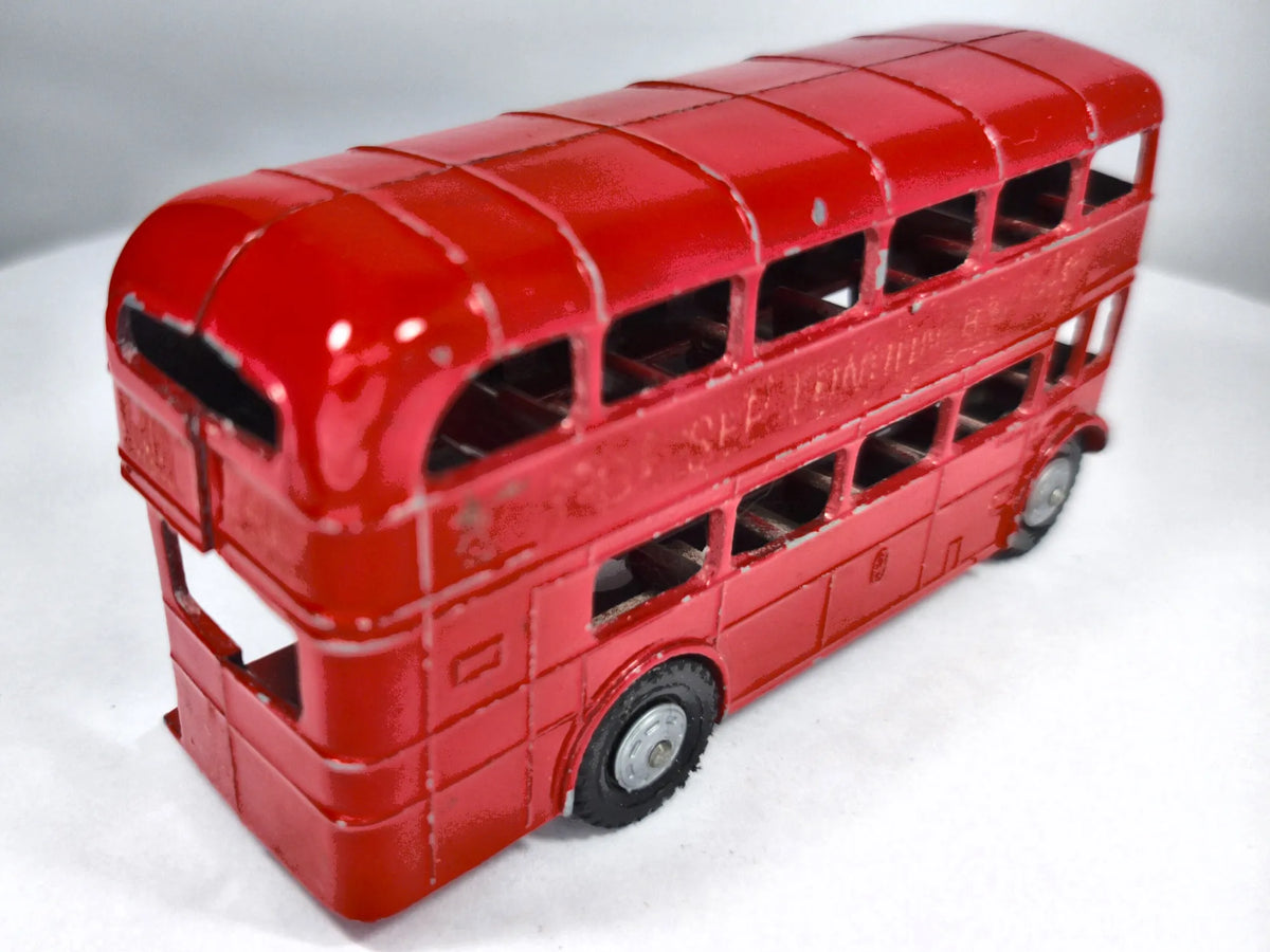 Aec Routemaster London Bus Matchbox 1960 Czerwony 1:43 Made in England – zdjęcie 3