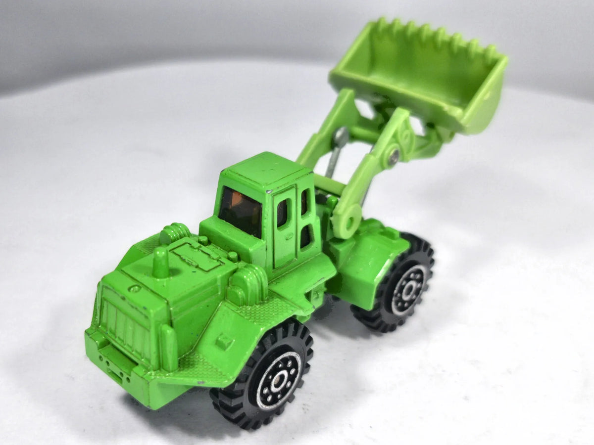 Front Loader Construction 1:46 Ładowarka Zielony Vintage Model – zdjęcie 3