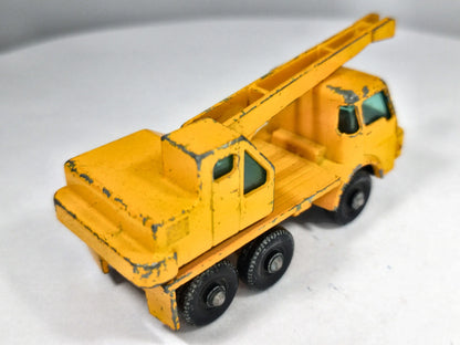 DODGE CRANE TRUCK Matchbox 1973 Żółty 1:75 – zdjęcie 3