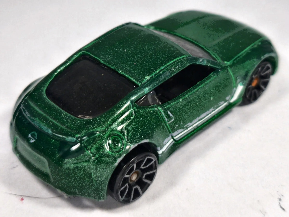 Nissan 370Z Hot Wheels 2009 Zielony 1:57 – zdjęcie 3