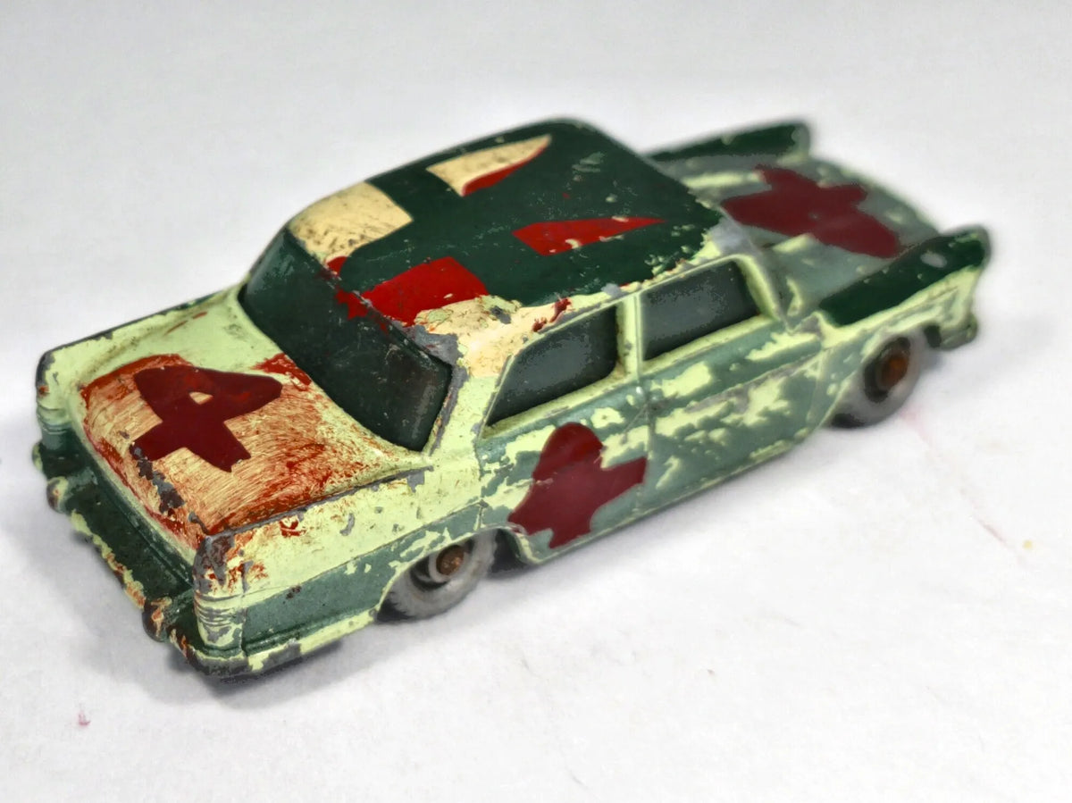 AUSTIN A55 CAMBRIDGE Matchbox '50 Zielony 1:64 Made in England – zdjęcie 3