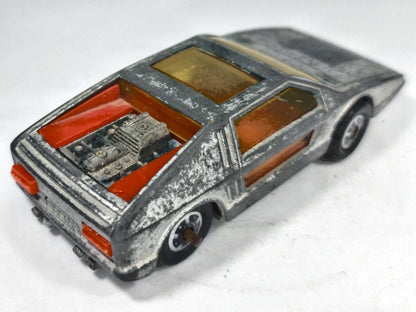 Maserati Boomerang SIKU 1:55 Made in Germany Concept car Luzak Srebrny – zdjęcie 3