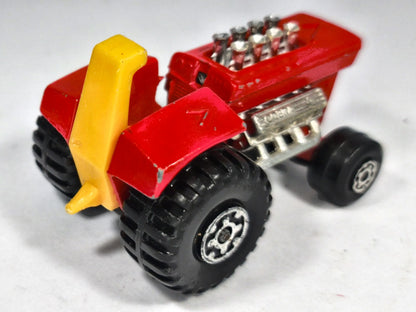 Pulling Tractor Mainline Hot Wheels 1972 Czerwony 1:64 Made in England – zdjęcie 3