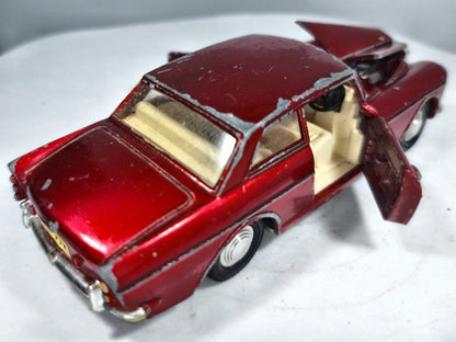 Rolls Royce Silver Cloud III Dinky Toys '60 Czerwony 1:39 Made in England – zdjęcie 3