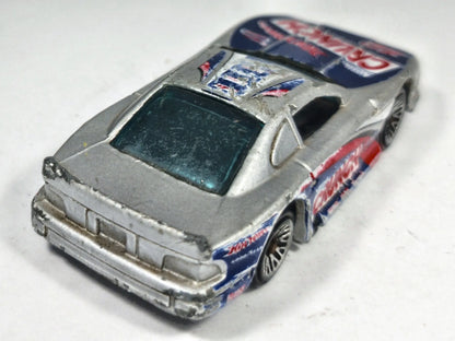 Ford Mustang Cobra Hot Wheels 1997 1:64 Nestlé Crunch Luzak Srebrny – zdjęcie 3
