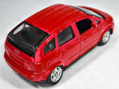 Audi A2 Welly 2008 Czerwony 1:64 – zdjęcie 3