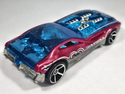 BYE FOCAL II, Hot Wheels 2009, Die cast 002, Przeźroczysty, 1:64, Resoraki – zdjęcie 3
