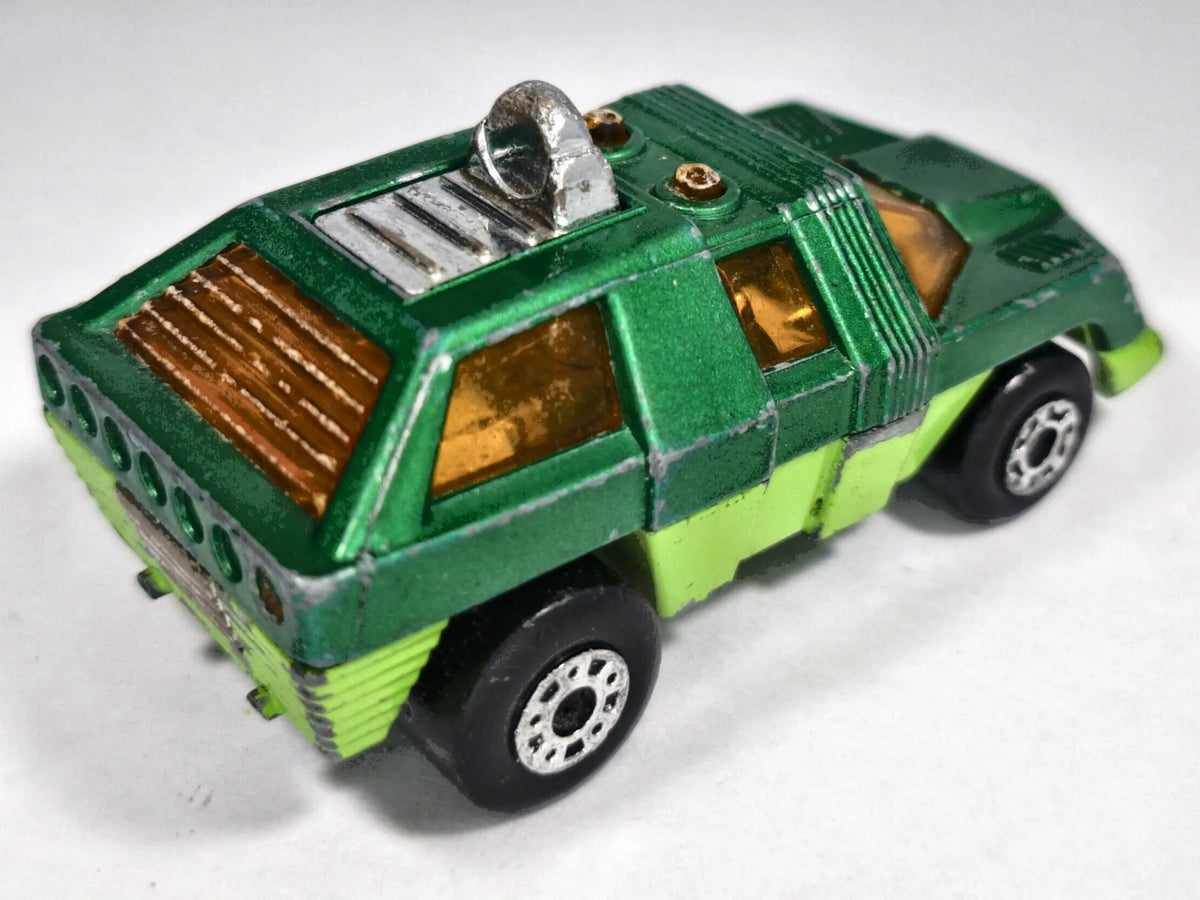 PLANET SCOUT Matchbox Made in England 1975 Zielony 1:64 – zdjęcie 3