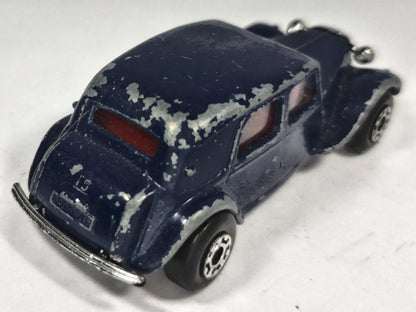 Citroen 15 Cv Matchbox 1983 Niebieski 1:54 Made in Macau – zdjęcie 3