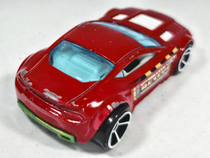 Torque Twister Hot Wheels 2009 HW Racing 1:64 Luzak Czerwony – zdjęcie 3