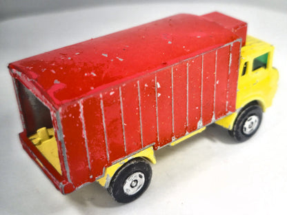 G.M.C. REFRIGERATOR TRUCK, Matchbox, Made in England, No.44, Żółty, 1:87 – zdjęcie 3