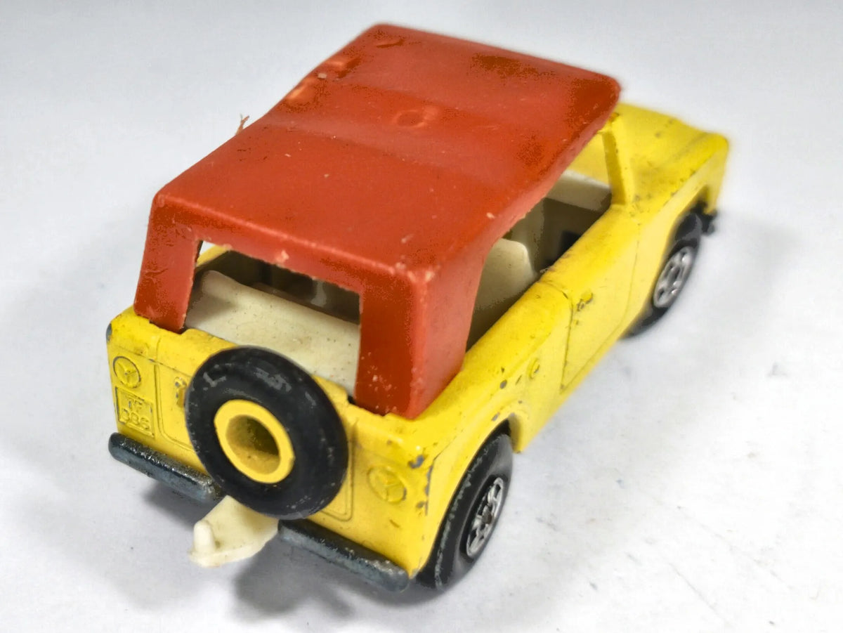 Field Car Matchbox 1969 Matchbox Series 1:64 Made in England Jeep Luzak – zdjęcie 3