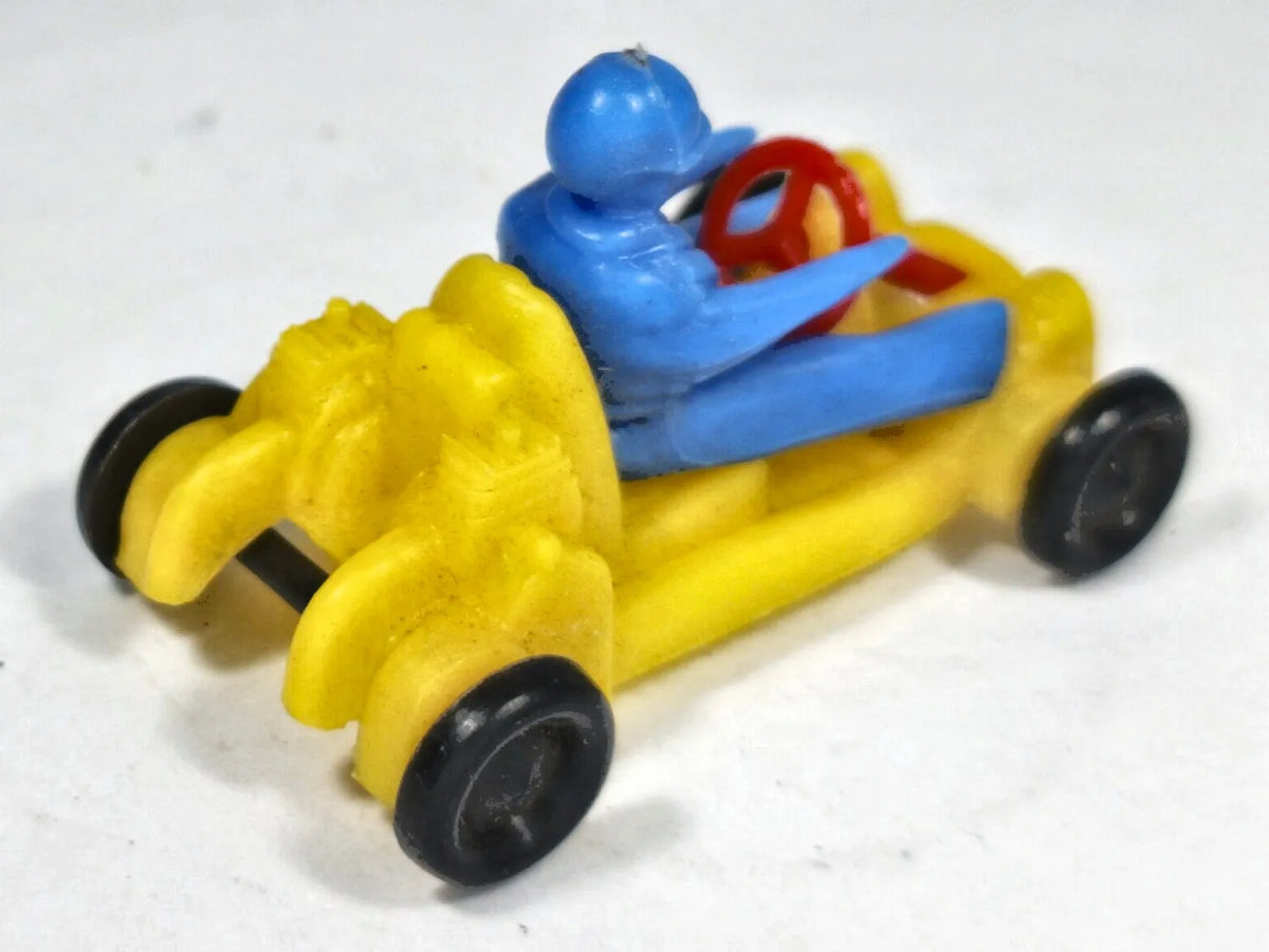VINTAGE GOKART '60 Żółty 1:35 Made in West Germany – zdjęcie 3