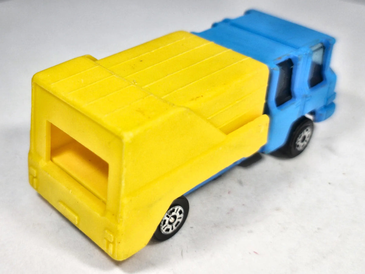 Refuse Truck Corgi Juniors Corgi '80 Żółty 1:87 Made in Great Britain – zdjęcie 3
