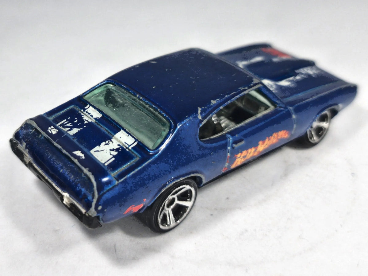 '69 Pontiac Gto Matchbox 1:60 Made in France Luzak Niebieski – zdjęcie 3