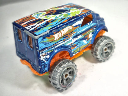 DAIRY DELIVERY, HW Art Cars, Hot Wheels 2012, Die cast 1, Niebieski, 1:64 – zdjęcie 3