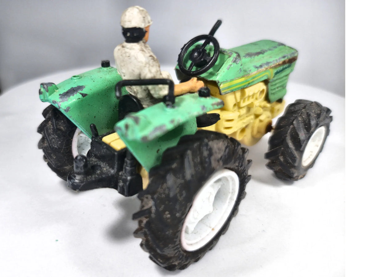 Ciągnik Rolniczy Traktor Majorette 1:43 Ciągnik Rolniczy Figurka Kierowcy – zdjęcie 3