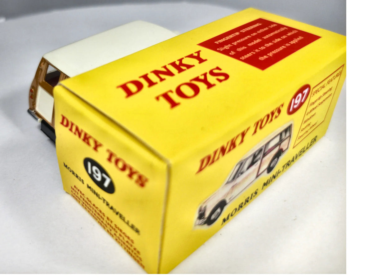 MORRIS MINI TRAVELLER Dinky Toys Biały 1:37 – zdjęcie 3