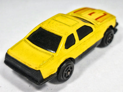 BMW 635 CSi Summer Żółty 1:69 Race Car Vintage – zdjęcie 3