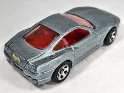 FERRARI 550 MARANELLO Hot Wheels 1999 Srebrny 1:64 – zdjęcie 3