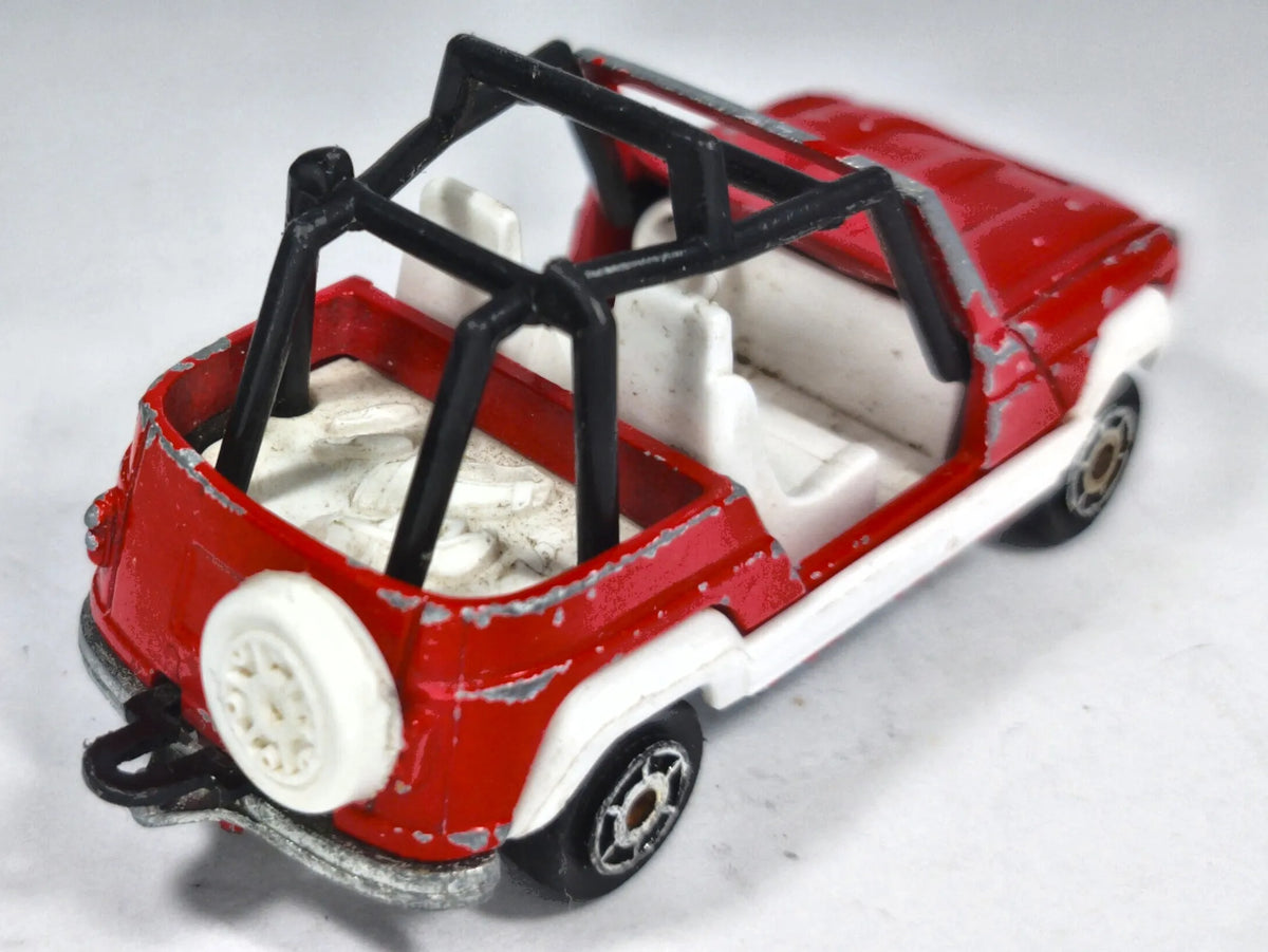 Renault Rodeo Majorette '80 Czerwony 1:47 Made in Majorette – zdjęcie 3