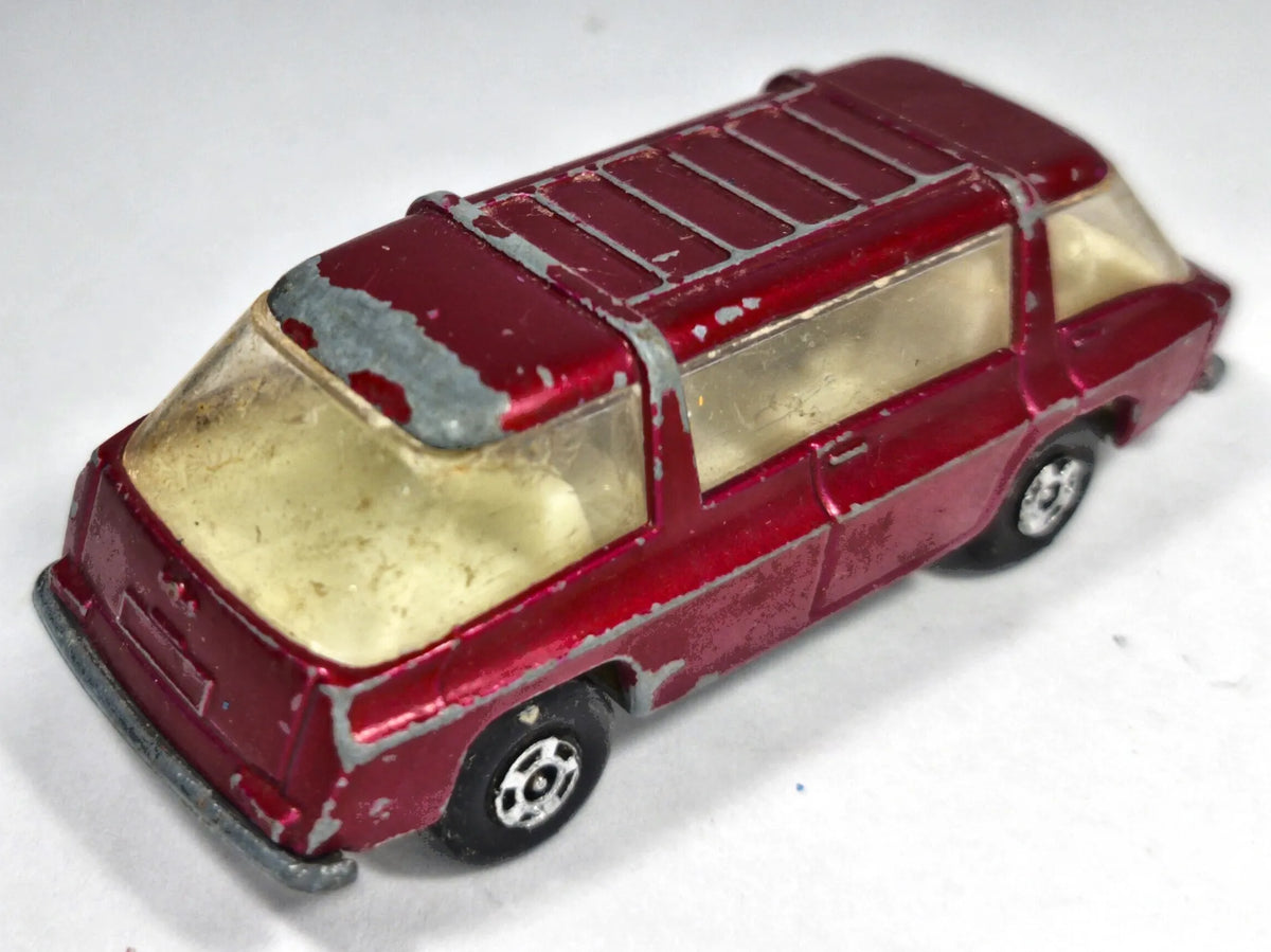 FREEMAN INTER-CITY COMMUTER Matchbox 1970 Czerwony 1:64 Made in England – zdjęcie 3