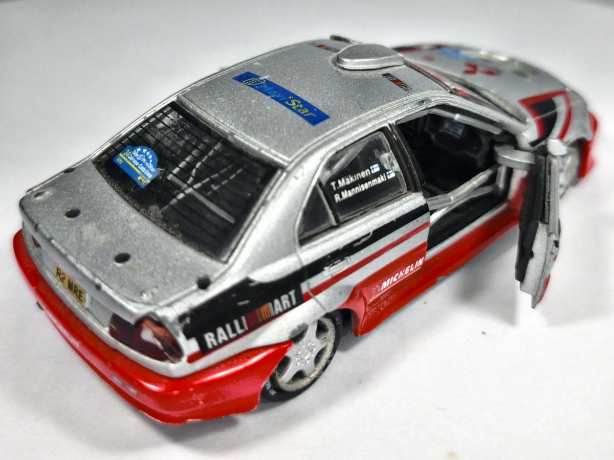 Mitsubishi Lancer Hongwell Srebrny 1:38 – zdjęcie 3