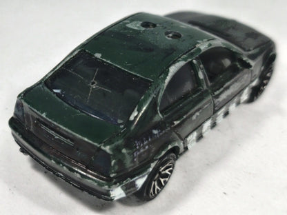 BMW 325I Matchbox 1993 1:58 Luzak Zielony – zdjęcie 3