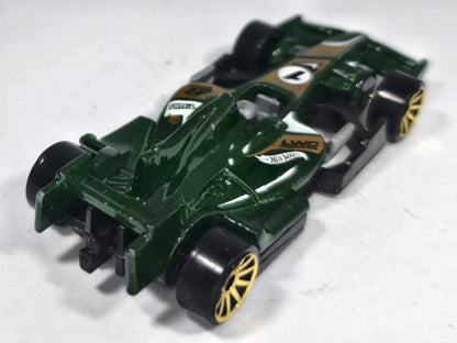 F1 Racer Hot Wheels 1:64 Bolid F1 7 Luzak Zielony – zdjęcie 3