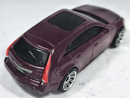Cadillac CTS Wagon Matchbox 2020 1:64 Luzak Fioletowy – zdjęcie 3