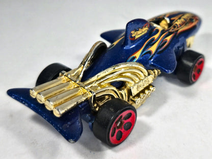 SHARKRUISER "MONSTER ACTION" Hot Wheels 2004 Niebieski 1:64 – zdjęcie 3