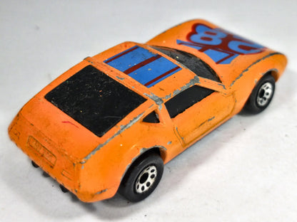 SUPER G.T. #28 Matchbox 1985 Pomarańczowy 1:64 – zdjęcie 3